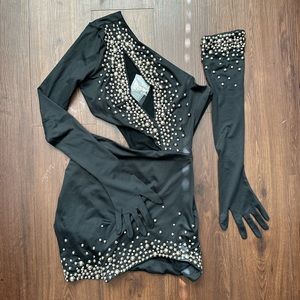 NBD mini black dress